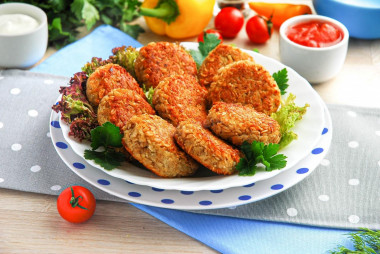 Oatmeal cutlets are oatmeal like meat