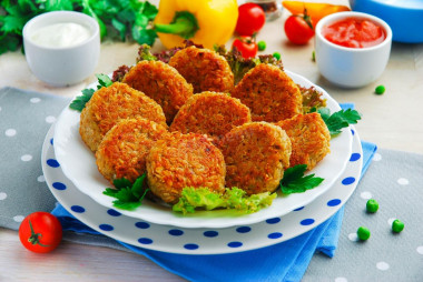 Oatmeal cutlets are oatmeal like meat