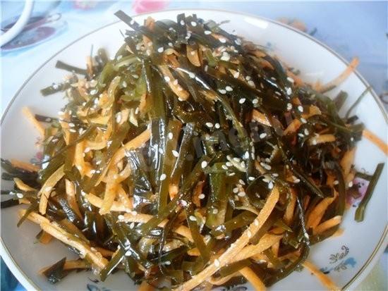 Carrot Salad with seaweed