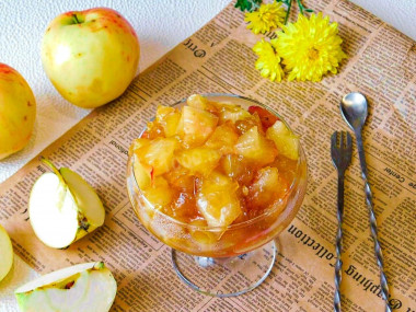 Caramelized apples