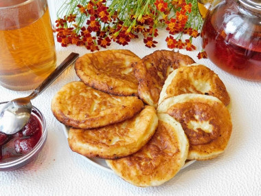 Pancakes with cottage cheese