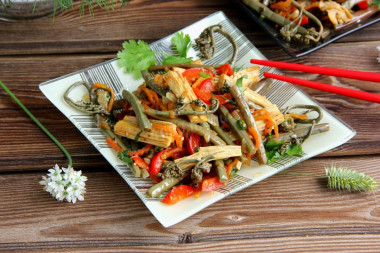 Salted Fern salad