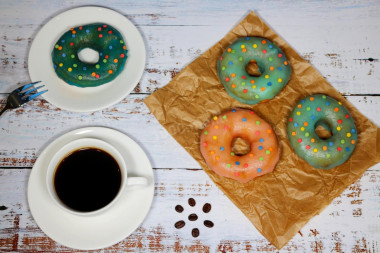 Donuts with American filling