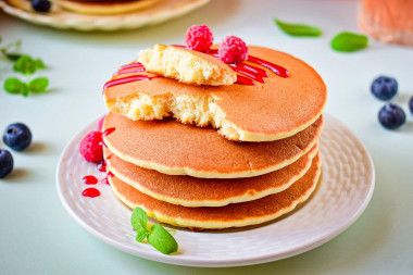 Rice flour pancakes