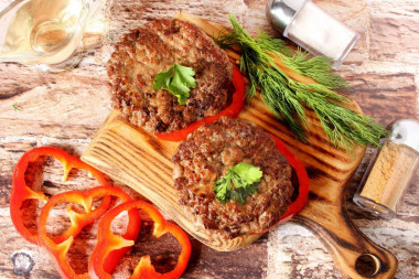 Beef minced steak