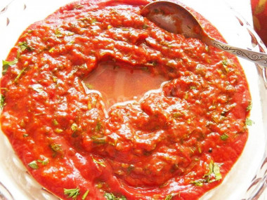 Satsebeli sauce for meat