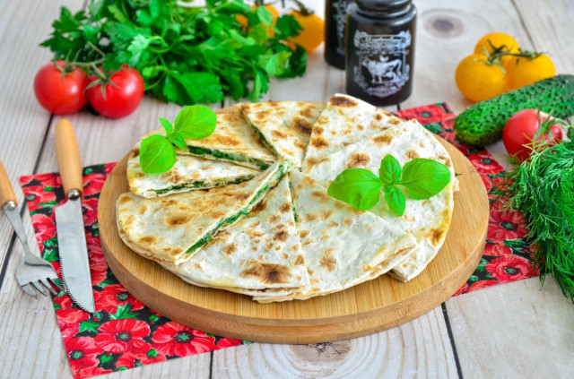 Suluguni in lavash