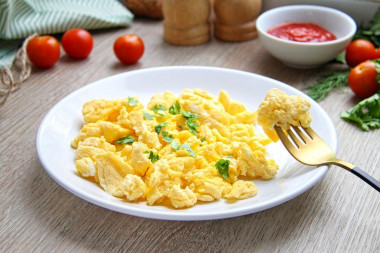 Scrambled eggs