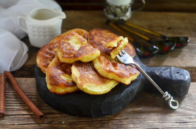 Pancakes with rye sourdough lush