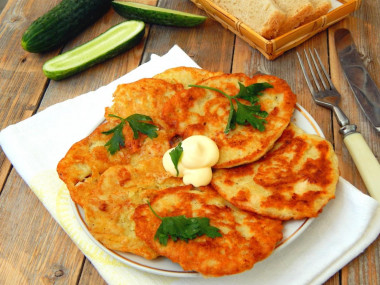 Chicken pancakes