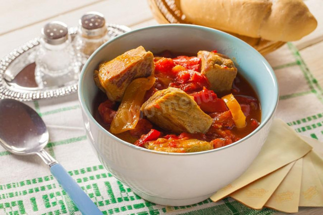 Goulash in the oven