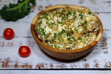 Pike in sour cream in the oven