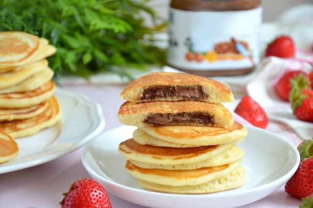 Pancakes with filling