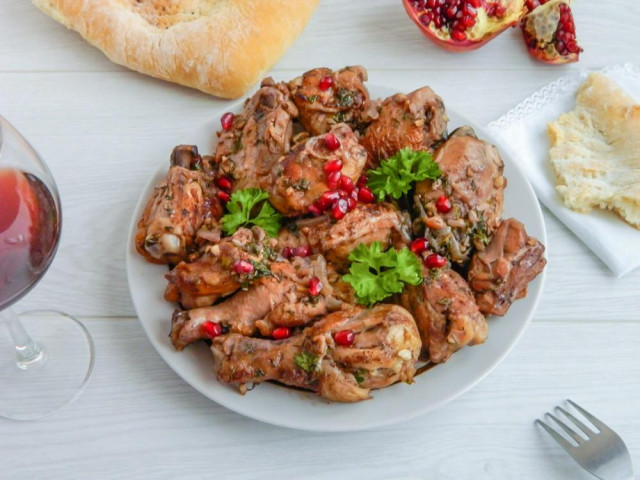 Guruli is a Georgian chicken dish
