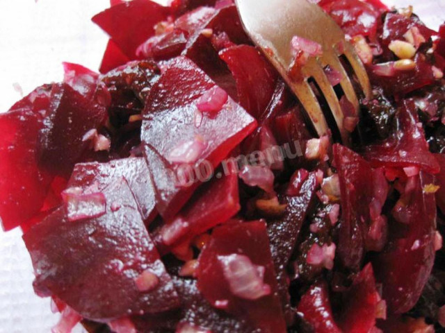Beetroot with honey in a monastic way