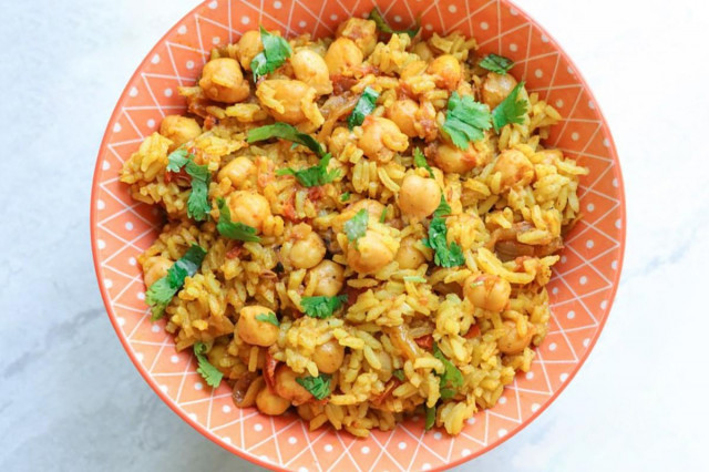 Rice with chickpeas