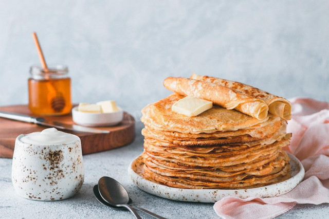 Pancakes on infant formula