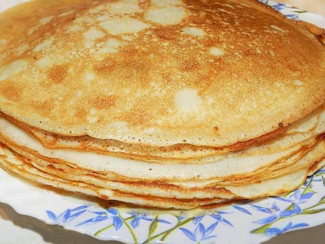Quick-made pancakes
