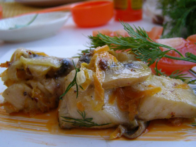 Pike perch in a slow cooker