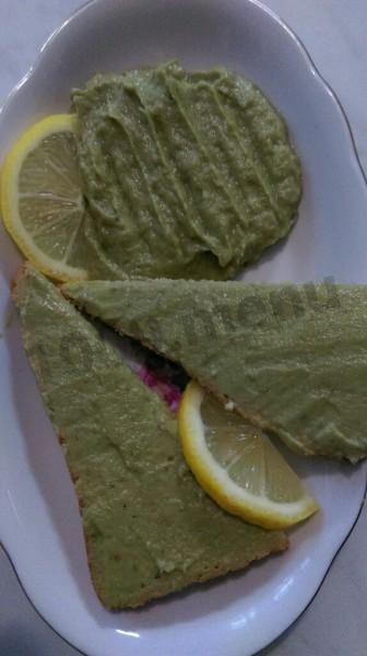 Cold herring spread with avocado
