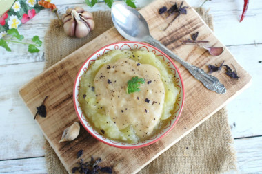 Gravy for mashed potatoes without meat