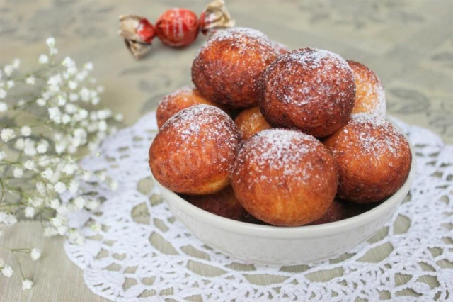 Cottage cheese donuts delicious from childhood