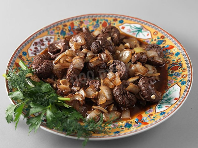 Lamb kidneys in Uighur