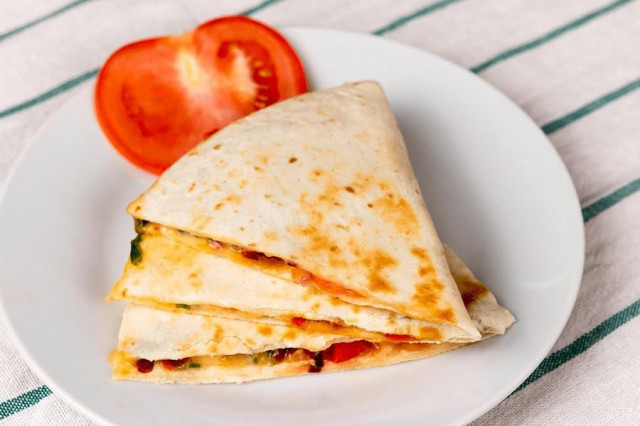 Quesadilla with vegetables