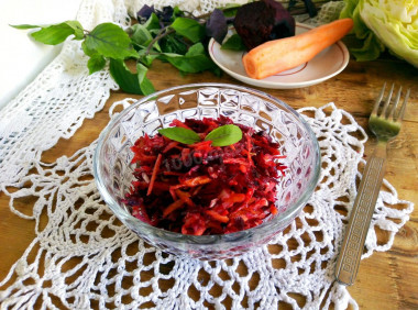 Panicle salad for weight loss and intestinal cleansing