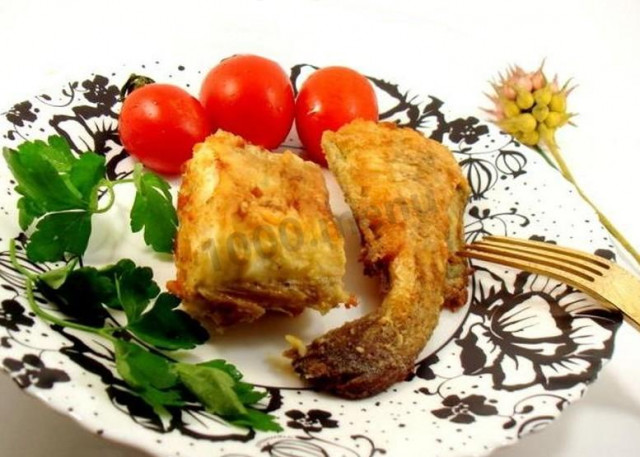 Cod in milk batter