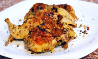 Grilled quail