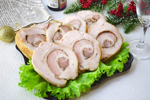 Pork belly roll