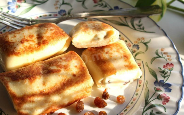 Pancakes with cottage cheese classic