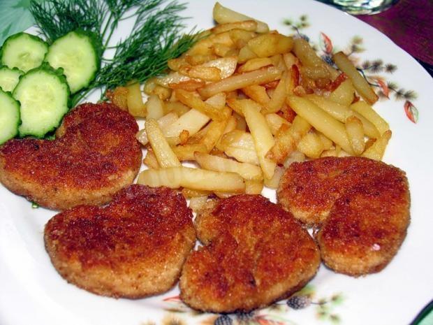 Diet chicken cutlets