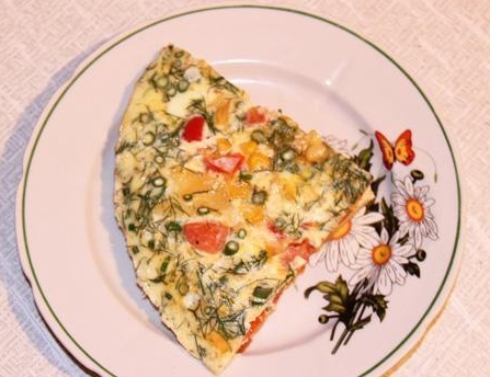 Omelet ala Spanish Tortilla