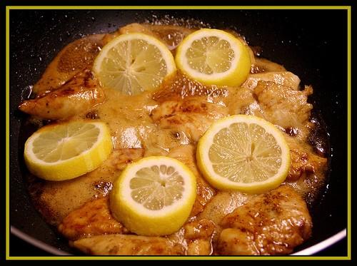 Chicken breasts with lemon