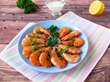 How to cook king prawns frozen in a shell