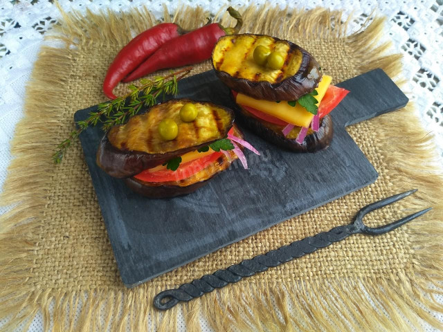 Spicy eggplant appetizer