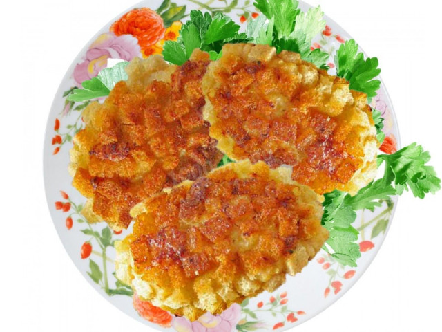 Pozharsky cutlets with crackers