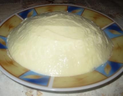 Boiled cheese