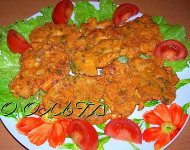 Fish fritters