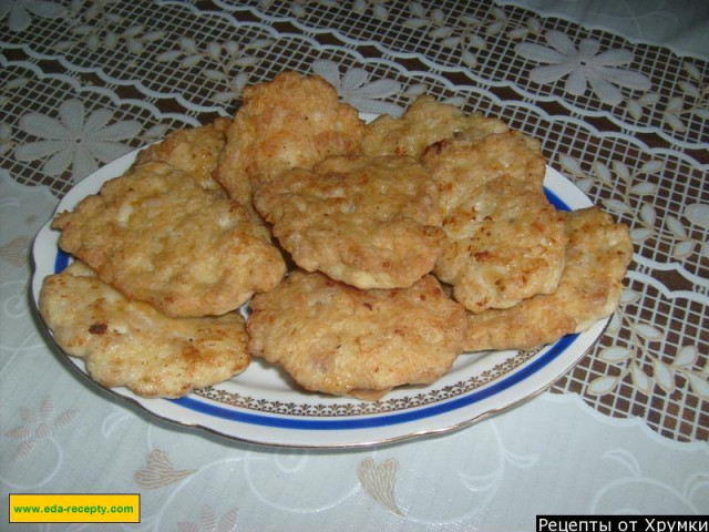 Chopped chicken breast cutlets