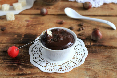 Cocoa chocolate cream