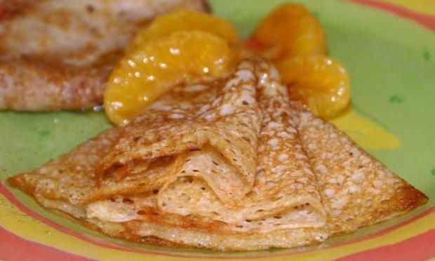 Thai rice and coconut pancakes