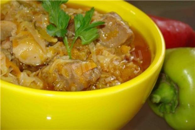 Lamb stew with vegetables Tenderness