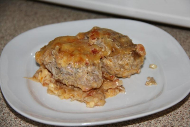 Lazy cabbage rolls with Peking cabbage