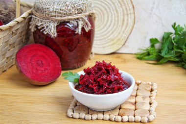 Borscht dressing for winter without cabbage