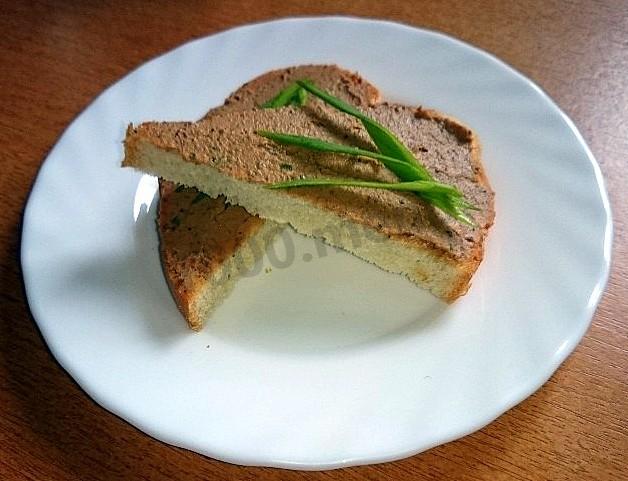 Chicken liver pate with carrots