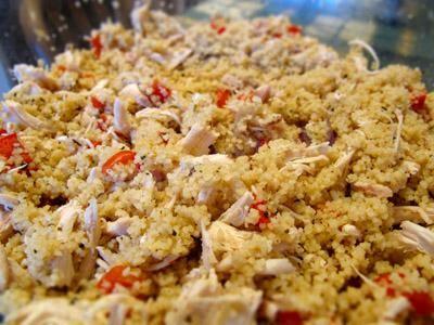 Couscous with vegetables and chicken
