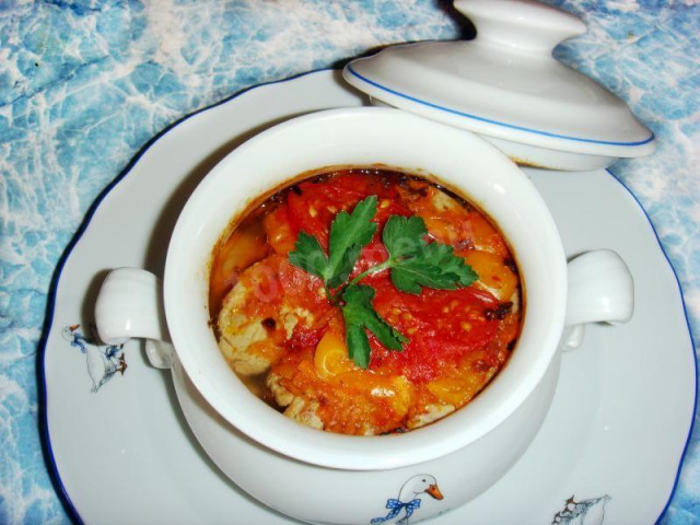 Pork stew with potted potatoes